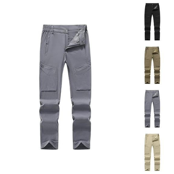 Cargo Pants for Men 2025 Lightweight Quick Dry Breathable Waterproof Straight Leg Combat Pants with Pockets Trousers