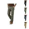 thumbnail image 1 of Cargo Pants for Men 2025 Outdoor Quick Dry Straight Leg Convertible Zip Off Combat Pants with Pockets Mens Trousers, 1 of 8