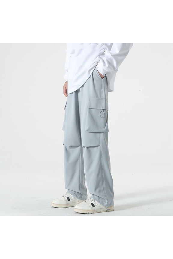 Cargo Pants for Men Baggy Pants Loose Fit Joggers with Pockets Work Clothes for Men