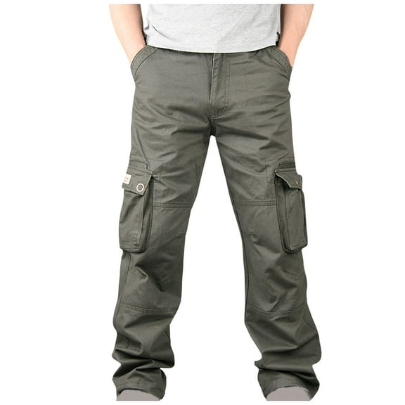 Cargo Pants for Men Cotton Chino Tactical Pants Heavy Duty Outdoor Hiking Climbing Pant Durability Multic Pockets