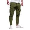thumbnail image 1 of Cargo Pants for Men Fashion Athletic Tapered Jogger Outdoor Running Trousers Elastic Waist Drawstring Multic-Pocket, 1 of 7