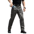 thumbnail image 1 of Cargo Pants for Men Hiking Fishing Outdoor Stretch Cargo Joggers Comfort Relaxed Fit Construction Work Pants, 1 of 4
