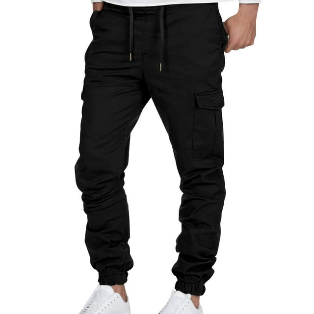 Cargo Pants for Men Men White Pants Slim Fit Chinos for Men Dress ...