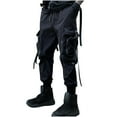 thumbnail image 1 of Cargo Pants for Men Outdoor Parachute Pants Men Extreme Sports Tactical Sweatpants Multic Pockets Joggers Practical, 1 of 8
