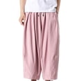 thumbnail image 1 of Cargo Pants for Men Work Leisure Spring and Autumn Loose Leggings Large Handsome Casual Trousers, 1 of 9