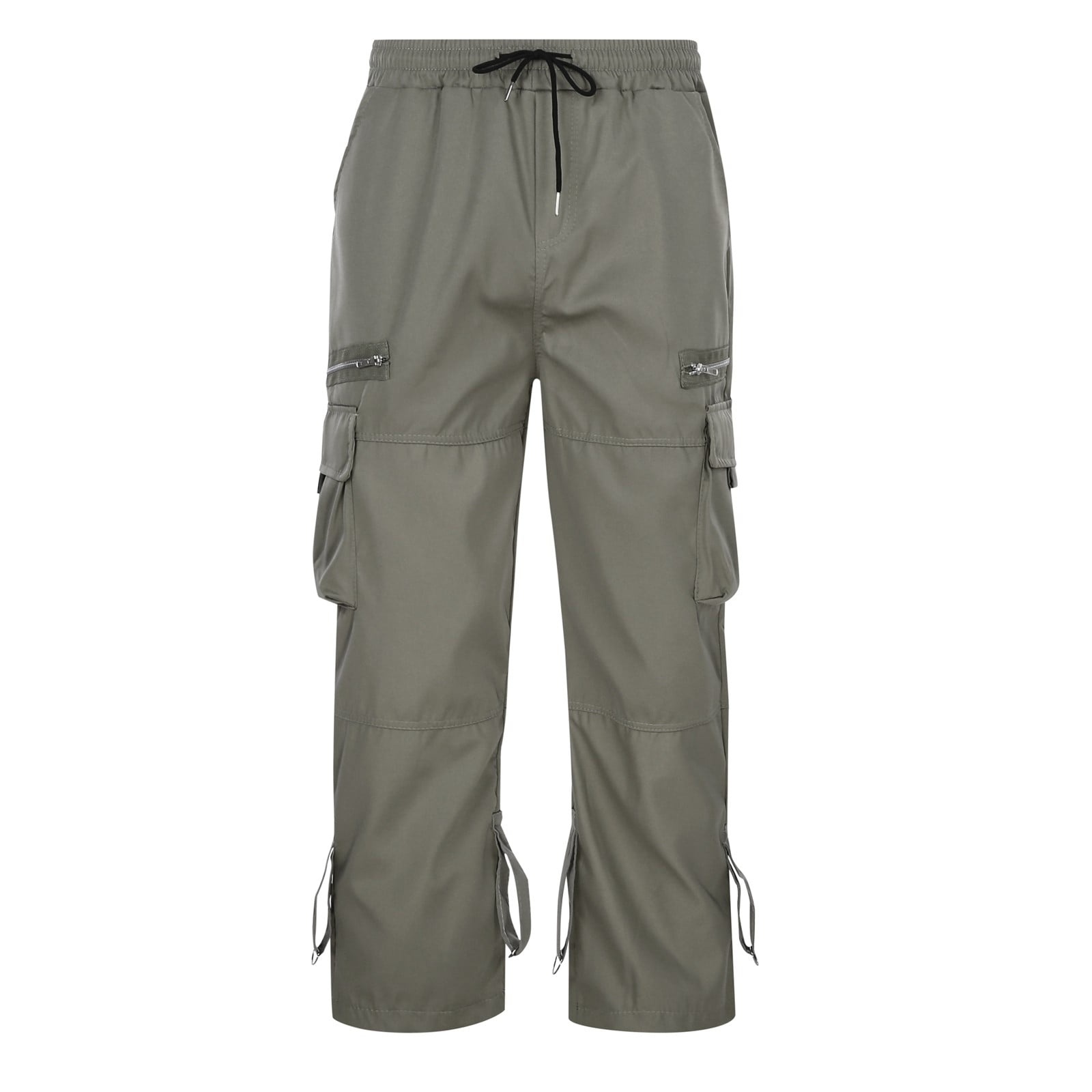 Cargo Pants for Men with Pockets and Side Pockets Straight Leg Loose