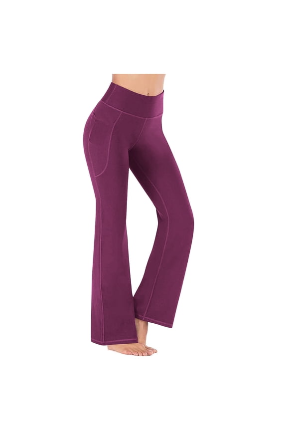Cargo Pants for Women Pants for Women Women's Sweatpants Women Oversized Drying Tight Elastic Comfortable Fitness Pants Yoga Pants Purple S