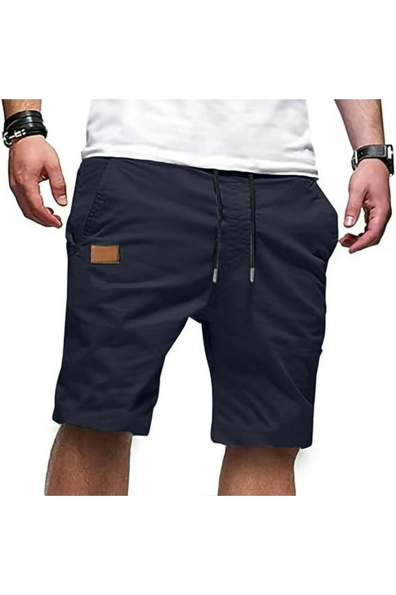 Cargo Short Pants For Men with Pockets Big and Tall Solid Color Lightweight Outdoor Pants Workwear for Men Travel Golf Camping Gifts for Men Gray 4XL