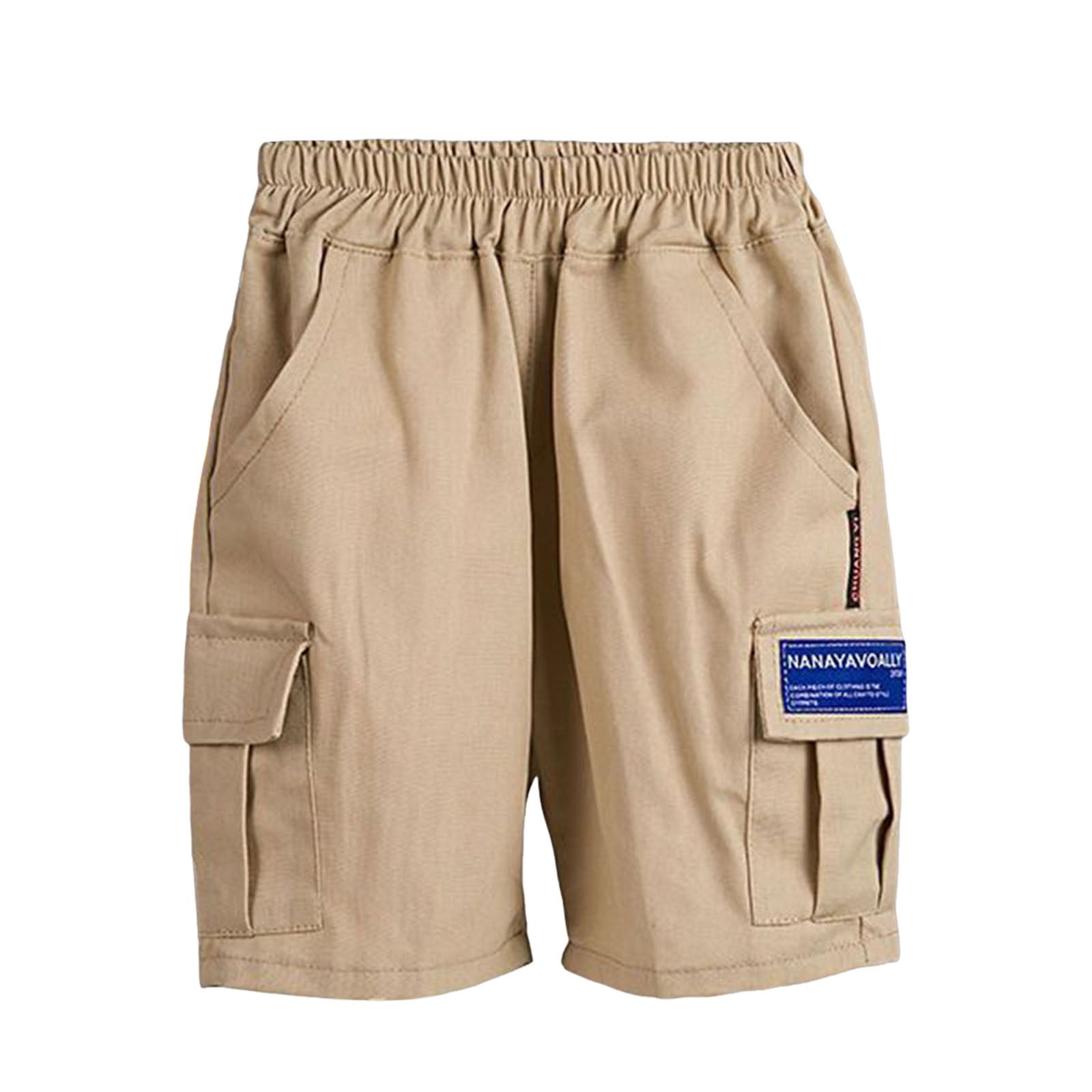 Toddler Boys Denim Cargo Bermuda Shorts with Pocket Detailing main image 1