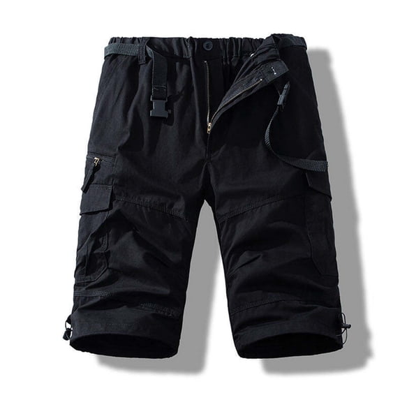 Cargo Shorts For Men Qiggri Men's Stretch Cargo Shorts Casual Drawstring Classic Summer Short With Multi Pockets Mens Athletic Shorts