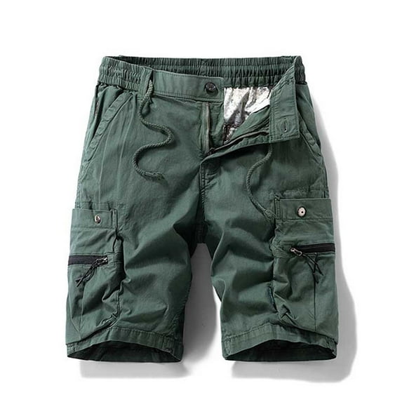 Cargo Shorts For Men Qiggri Men's Stretch Cargo Shorts Casual Drawstring Classic Summer Short With Multi Pockets Mens Work Shorts