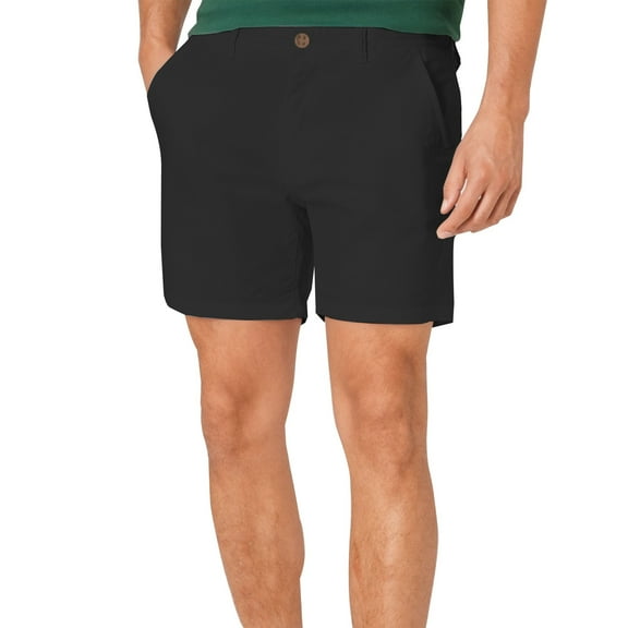 Cargo Shorts Men Stretchy Fishing Hiking Comfortable Shorts No Belt (Black 31)