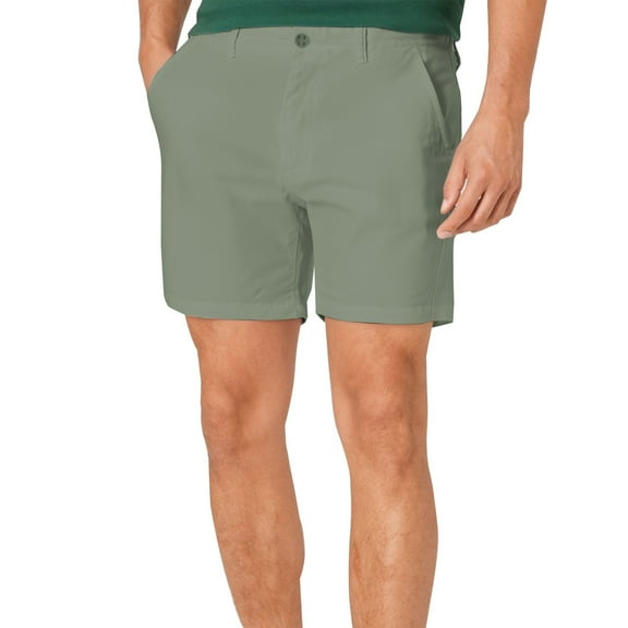 Cargo Shorts Men Stretchy Fishing Hiking Comfortable Shorts No Belt (Green 35)