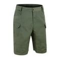 thumbnail image 1 of Cargo Shorts Men's Hiking Shorts Dry Work Shorts Casual With Multi Pockets No Belt Cargo Work Shorts Green S, 1 of 7