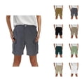 thumbnail image 1 of Cargo Shorts Women 2026 Summer High Waist Wide Straight Leg Relaxed Fit Casual Office Work Shorts with Pockets, 1 of 9