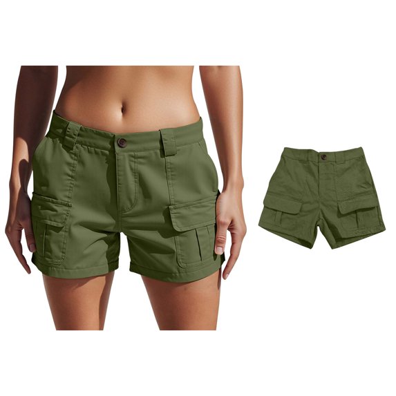Cargo Shorts Womens with Pockets Lightweight Cargo Shorts for Women Travel Y2k Shorts Women