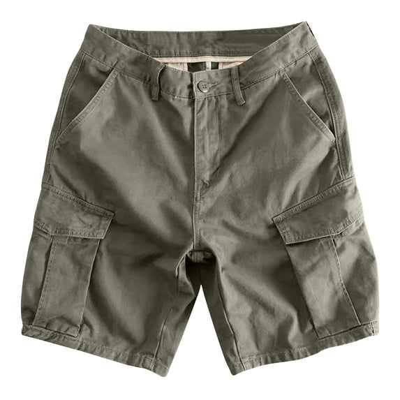 Cargo Shorts for Men 4.5" Inseam Stretch Walking Hiker Shorts with Comfy Waistband Summer Casual Multiple Pockets Shorts