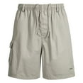 thumbnail image 1 of Cargo Shorts for Men Plus Size Stretch Casual Drawstring Elastic Waisted Summer Trendy Shorts with Multi Pockets Gray 4XL, 1 of 8