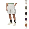 thumbnail image 1 of Cargo Shorts for Men Summer Casual Lightweight Breathable Elastic Waist Straight Leg Relaxed Fit Shorts with Pockets, 1 of 4