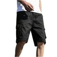 thumbnail image 1 of ZKCCNUK Cargo Shorts for Men Summer Outdoors Casual Patchwork Overalls Plus Size Sport Shorts Pants M-6XL, 1 of 9