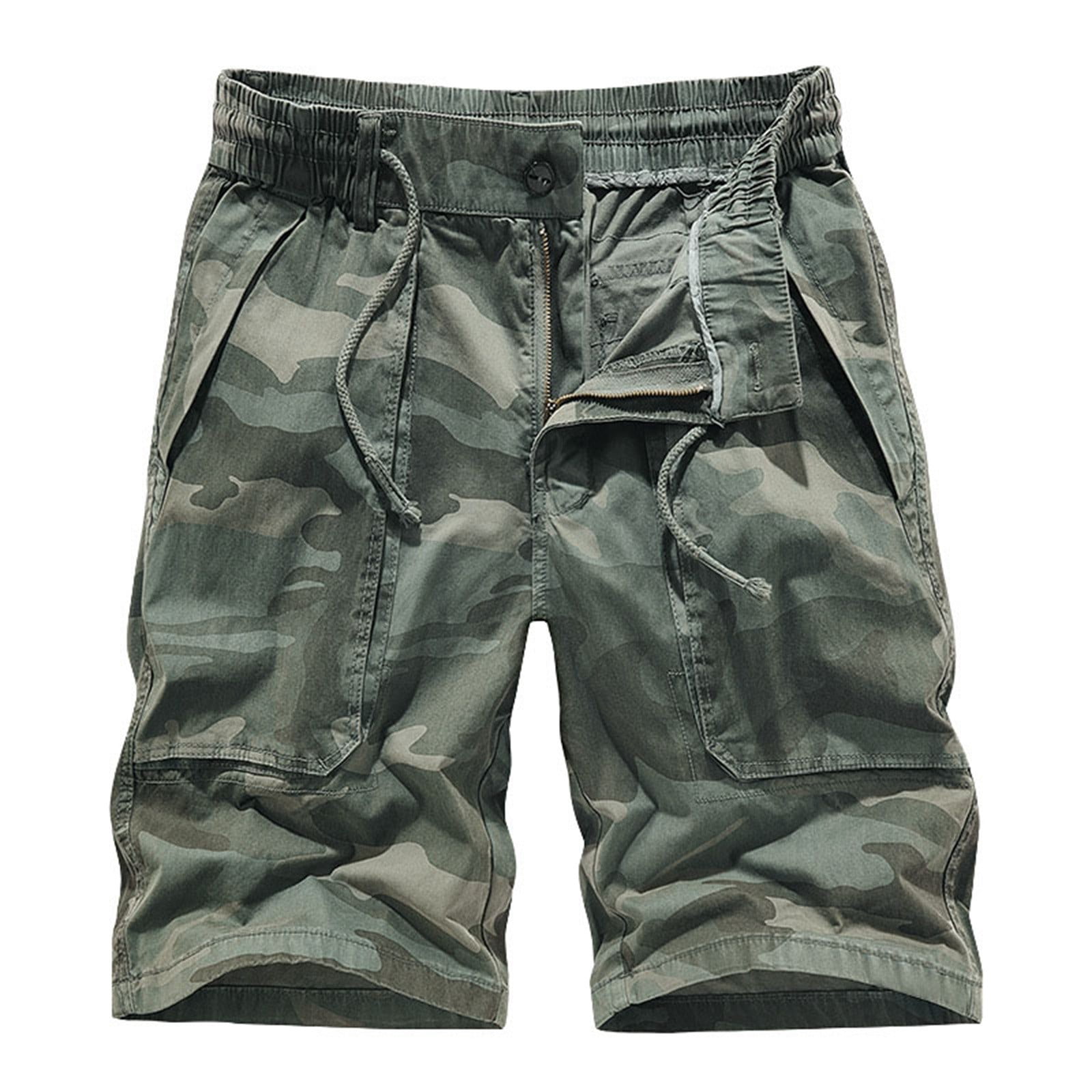 Men's Cargo Sweatpants Joggers – Breathable Stretch Wide Leg Pants With Pockets For Casual & Outdoor