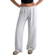 thumbnail image 1 of Cargo Sweatpants for Women Cargo Pants Women High Waist Womens Wide Leg Pants Capri Pants for Women Plus Size Women Pants Casual Work Camo Cargo Pants for Women Light Gray M, 1 of 7