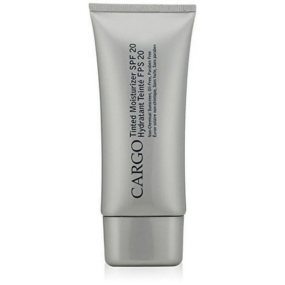 Cargo Tinted Moisturizer SPF20, Protects and Hydrates while Perfecting the Look of Skin, Tan 1.7oz
