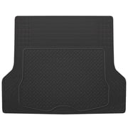 Cargo Trunk Floor Mat for Car SUV Van Black - Trimmable to Fit