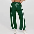 thumbnail image 1 of Cargo Work Pants for Women Pluz Size Women'S Solid-Color Casual Straight-Button Pocket Work Pants Navy S, 1 of 9
