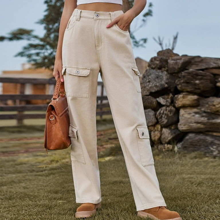 https://i5.walmartimages.com/seo/Cargo-pants-for-women-with-pockets-clearance-Fashion-Women-s-Spring-Summer-Pocket-Button-Mid-Waist-Tight-Pants-Work-pants-Khaki-L_859c87f4-38c9-4554-aedd-8b1f2a822e60.b4805d9aff344c972df596bdf71d15de.jpeg?odnHeight=768&odnWidth=768&odnBg=FFFFFF