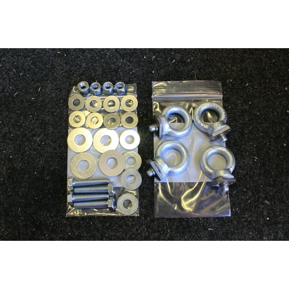 CargoGlide CGSK-2S Silver Ford 250 Spacer Kit