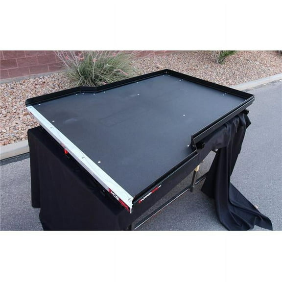 CargoGlide CGWT-2 48 in. Whale Tail Option Sliding Out Truck Bed Tray, Black