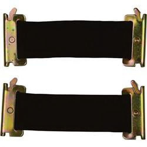 CargoSmart Standard Bungee Straps- 2-Pack 2inWx6inL For E-Track & X-Track
