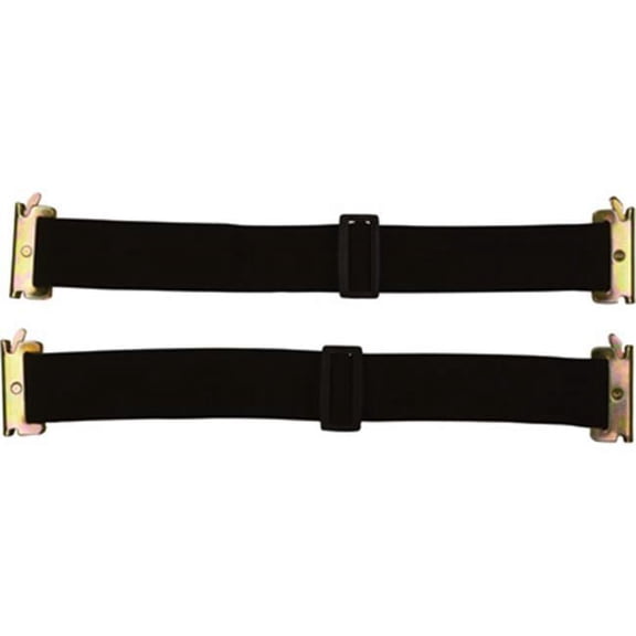 CargoSmart Adjustable Bungee Straps, 2-Pack, 28in.-48in.L, For E-Track and X-Track