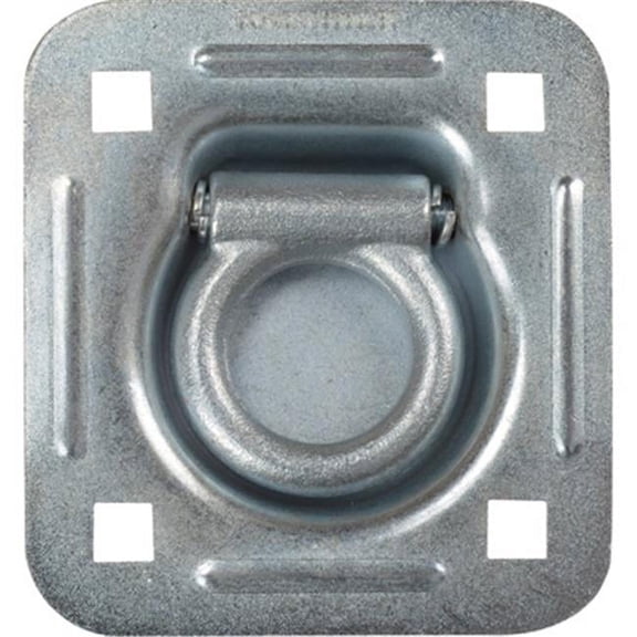 CargoSmart Bolt-On Recessed Mount D-Ring, 3/8in. Dia.