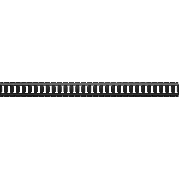 CargoSmart E-Track Rail, 60in., Matte Black, Model# 6650