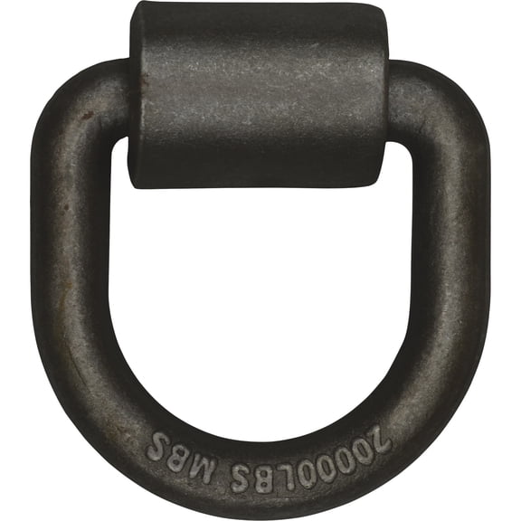 CargoSmart Weld-On Heavy-Duty D-Ring, 3/4in. Dia.