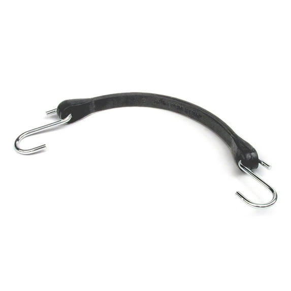 Cargoloc 62335 21 in. EPDM Rubber Strap with Steel Hooks, Black