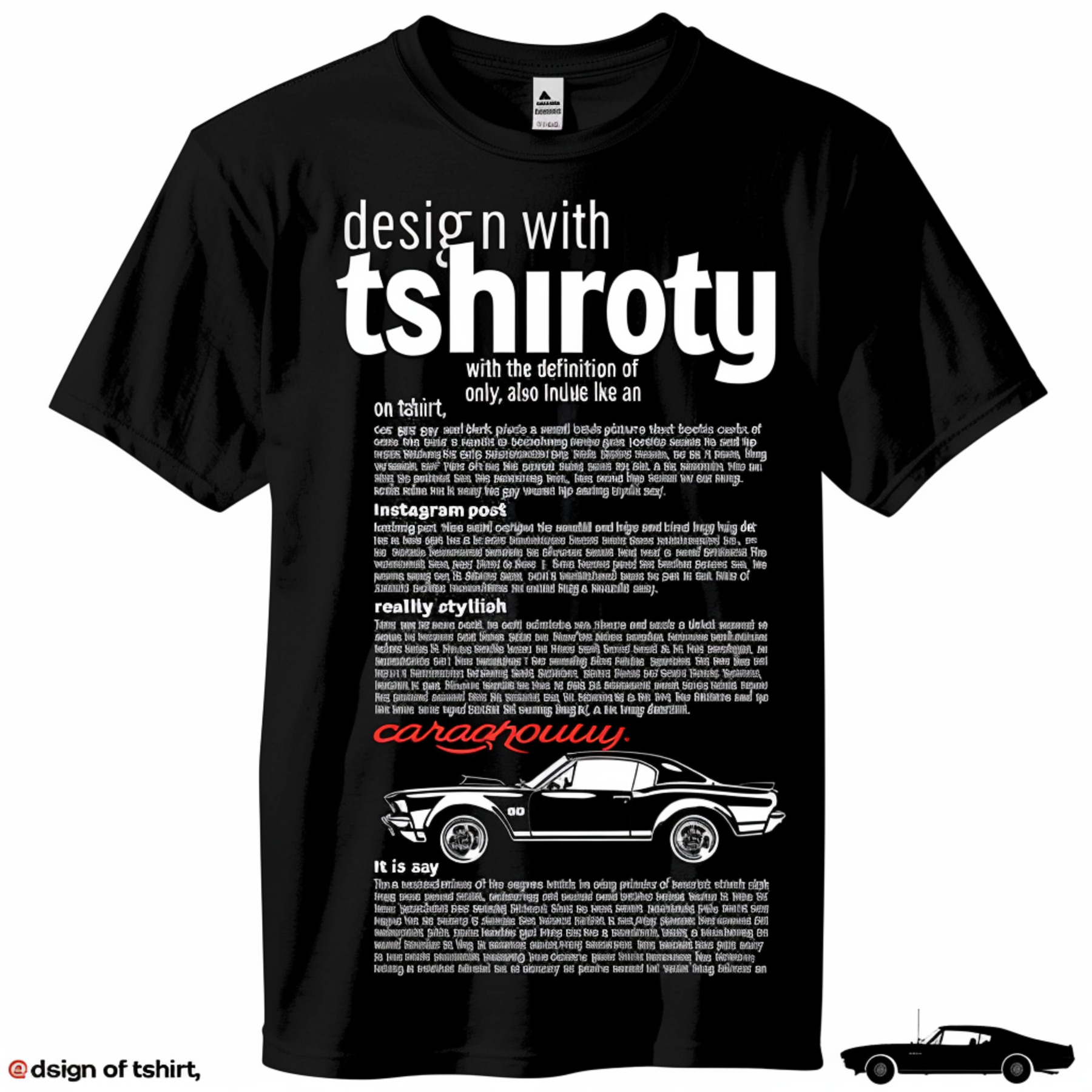Carguy Definition Tee Stylish 'Carts Guy' Design for CarLoving Dads