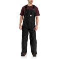 Carhartt Men's Loose Fit Washed Duck Insulated Bib Overall
