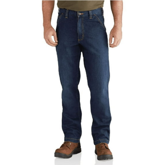 Carhartt 102808-498 Men's Relaxed Fit Rugged Flex Dungaree Jeans,Superior,S40X32
