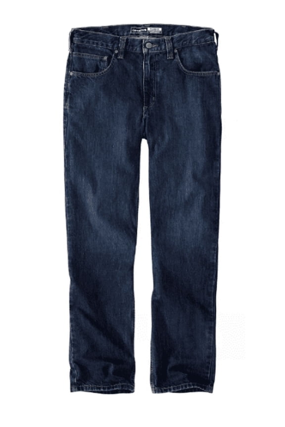 105119-H44 Men's Relaxed Fit Low-Rise 5-Pocket Jeans, Deep Creek,S36X30