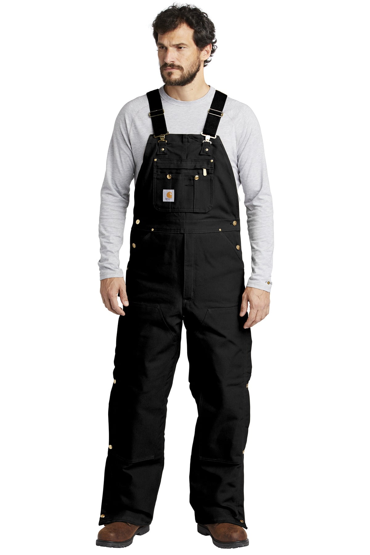 ⭐︎CFT. Tag overalls/Black Burberry Men's Black Bib-Front Technical Overalls, Brand