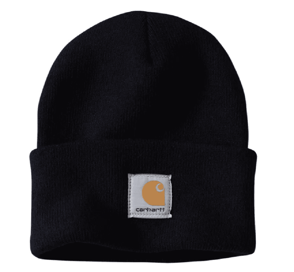 Carhartt A18Q37 Men's Knit Cuffed Beanie, Navy, One Size