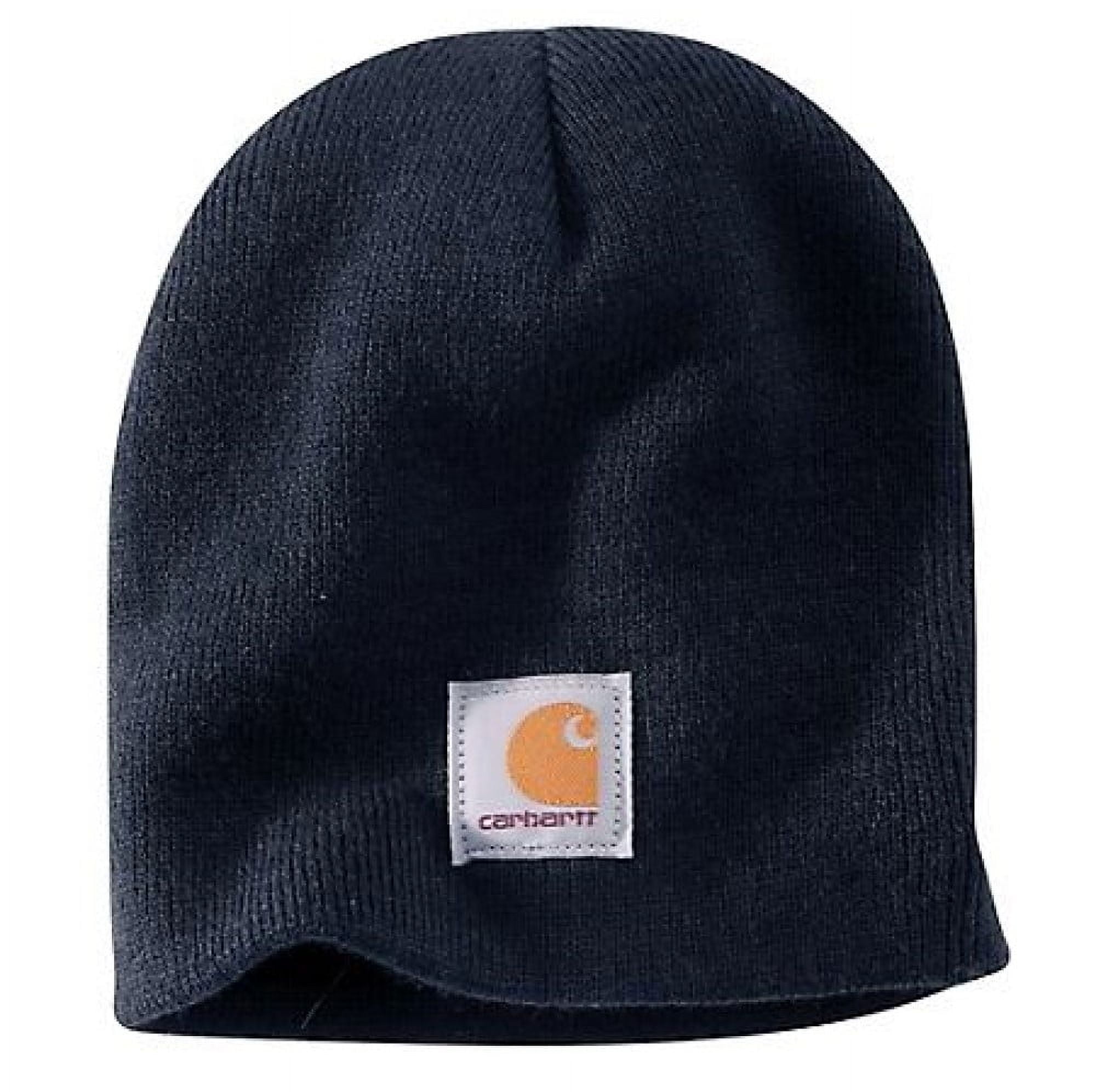 Carhartt A205-NVY Men's One Size Acrylic Knit Beanie Winter Hat, Navy