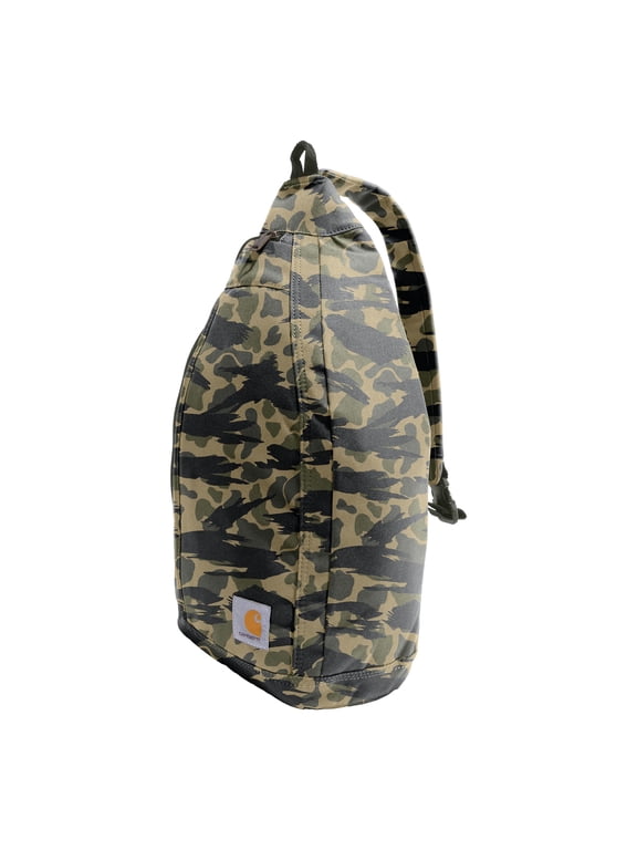 Bag, Sling Side Release Buckle & Tablet Sleeve, Crossbody Backpack (Blind Duck Camo), One Size Crossbody Backpack (Blind Duck Camo)