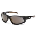 thumbnail image 1 of Carhartt Black/Tan Color Ironside Anti-Fog Antique Mirror Unisex Safety Glasses, 1 of 6