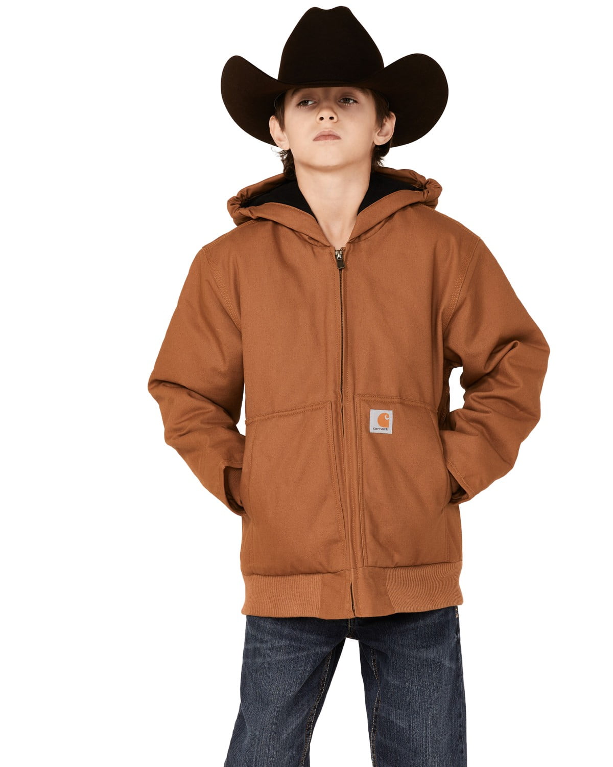 Carhartt Men's Quilted Flannel Lined Duck Active Work Jacket