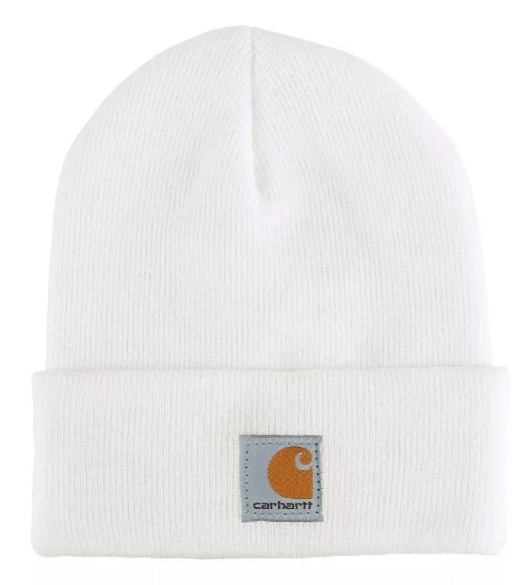 Carhartt CB8994F16 Kids Acrylic RibKnit Watch Hat Beanies Unisex One Size Cream