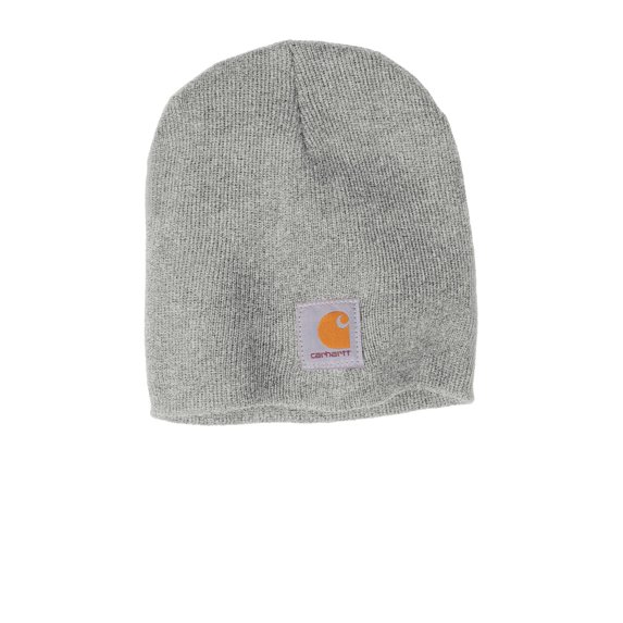 Carhartt ® CTA205 Beanie Caps Hats Acrylic Knit 9 inch - Heather Grey